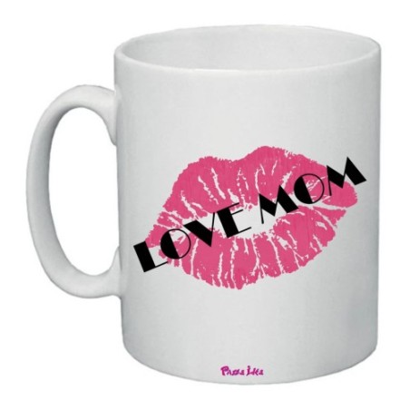 tazza ceramica 8x10 scritta love mom idea regalo festa della mamma compleanno