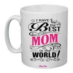 tazza ceramica 8x10 scritta the best mom regalo festa della mamma compleanno