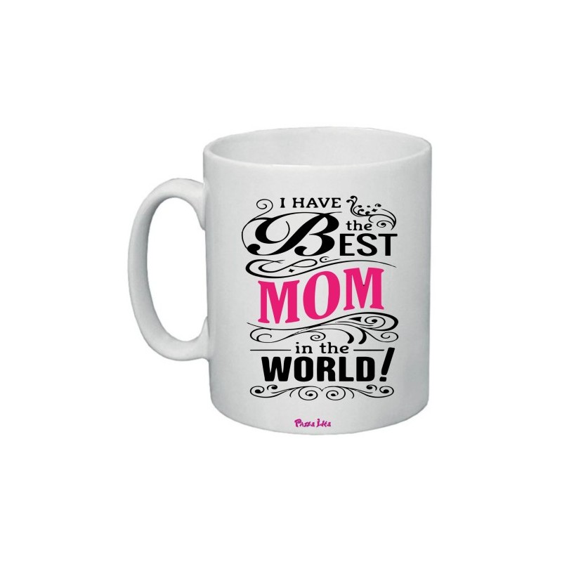 tazza ceramica 8x10 scritta the best mom regalo festa della mamma compleanno