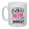 tazza ceramica 8x10 scritta the best mom regalo festa della mamma compleanno