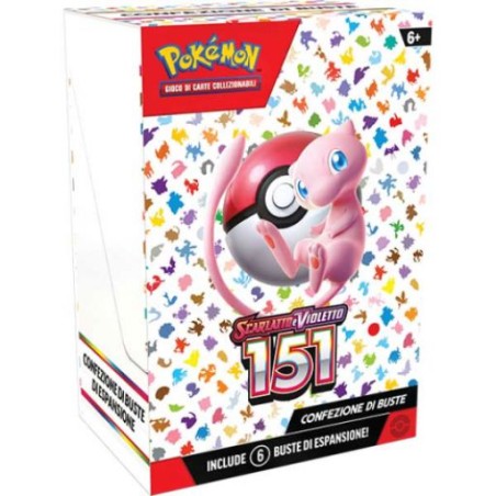 Pokemon Scarlatto & Violetto 151 - Bundle 6 Buste (ITA)