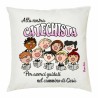 cuscino 40x40 scritta catechista catechismo idea regalo bambino