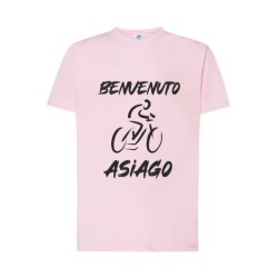 T-shirt benvenuto giro Asiago possibilita' di personalizzare la t-shirt con la tua citta'