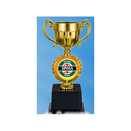 Coppa sposi Premio super sposa