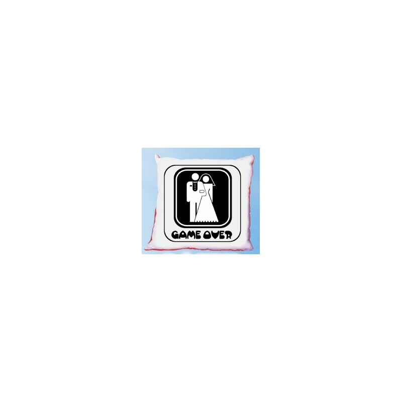 Cuscino cm40x40 Game over