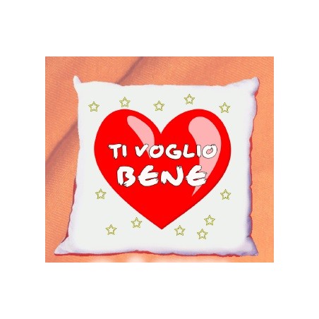 Cuscino cm40x40 Ti voglio bene