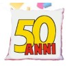 cuscino compleanni 50 anni