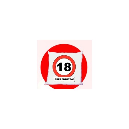 cuscino compleanno 18 anni